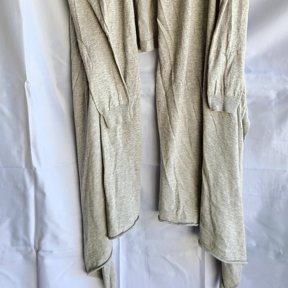 Cotton/Cashmere Blend Asymmetrical Cardigan/Wrap - Picture 5 of 8